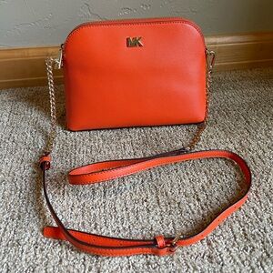 •SOLD• Orange Michael Kors Crossbody purse